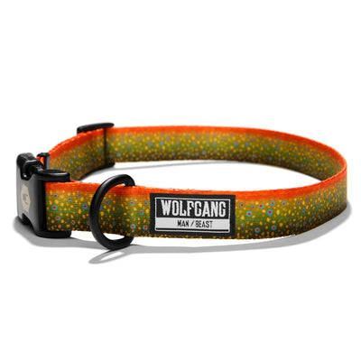 BrookTrout DOG COLLAR Made in the USA by Wolfgang Man & Beast