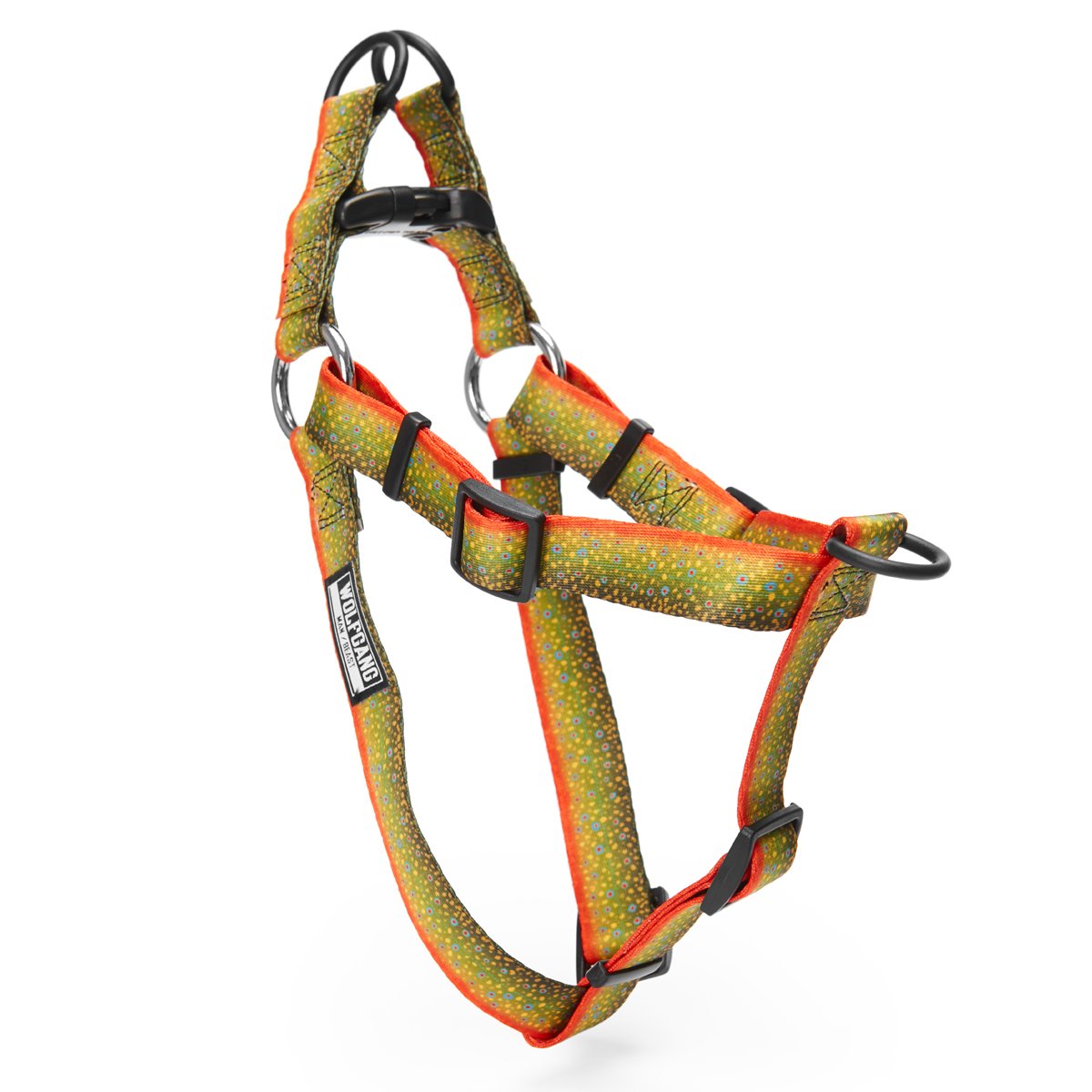 BrookTrout COMFORT DOG HARNESS Made in the USA by Wolfgang Man & Beast
